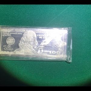 Silver $100 bills